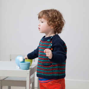 05 Pull raglan rayé
